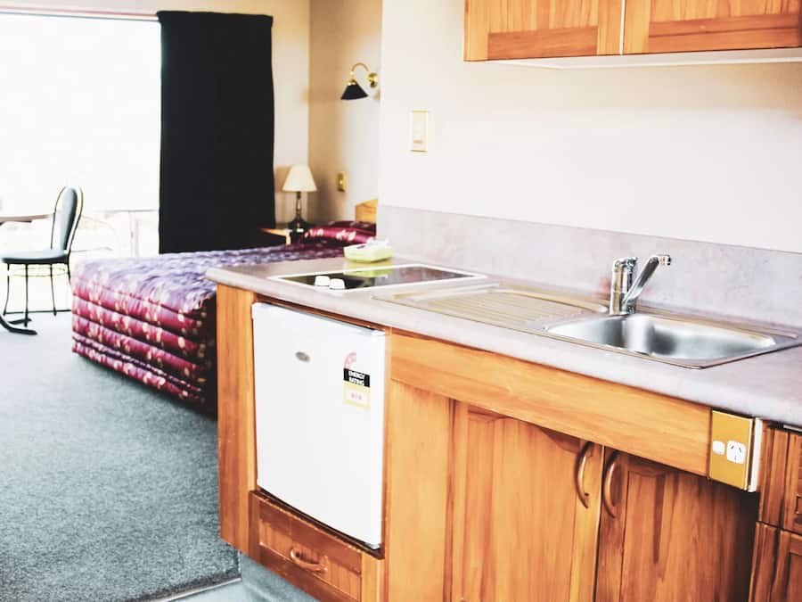 Accessible Studio with Seaview | Desk, blackout drapes, iron/ironing board, free WiFi