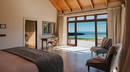 Sábanas de algodón egipcio, ropa de cama de alta calidad y cubrecamas . Mt Cook Lakeside Retreat