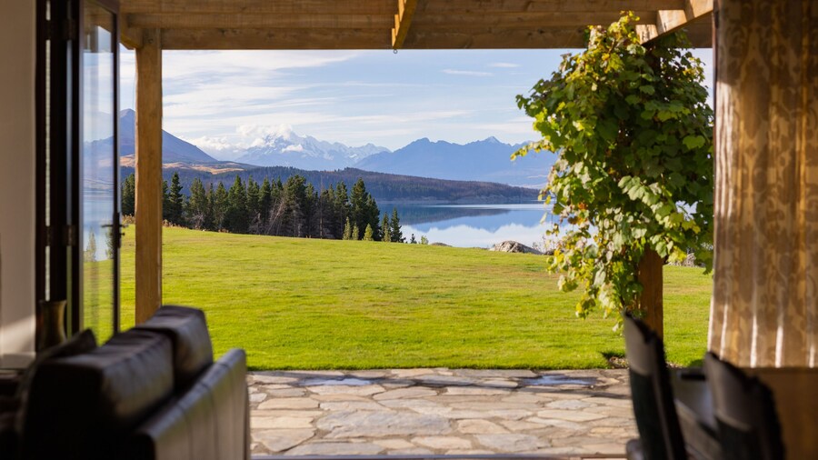 庫克山湖畔渡假屋