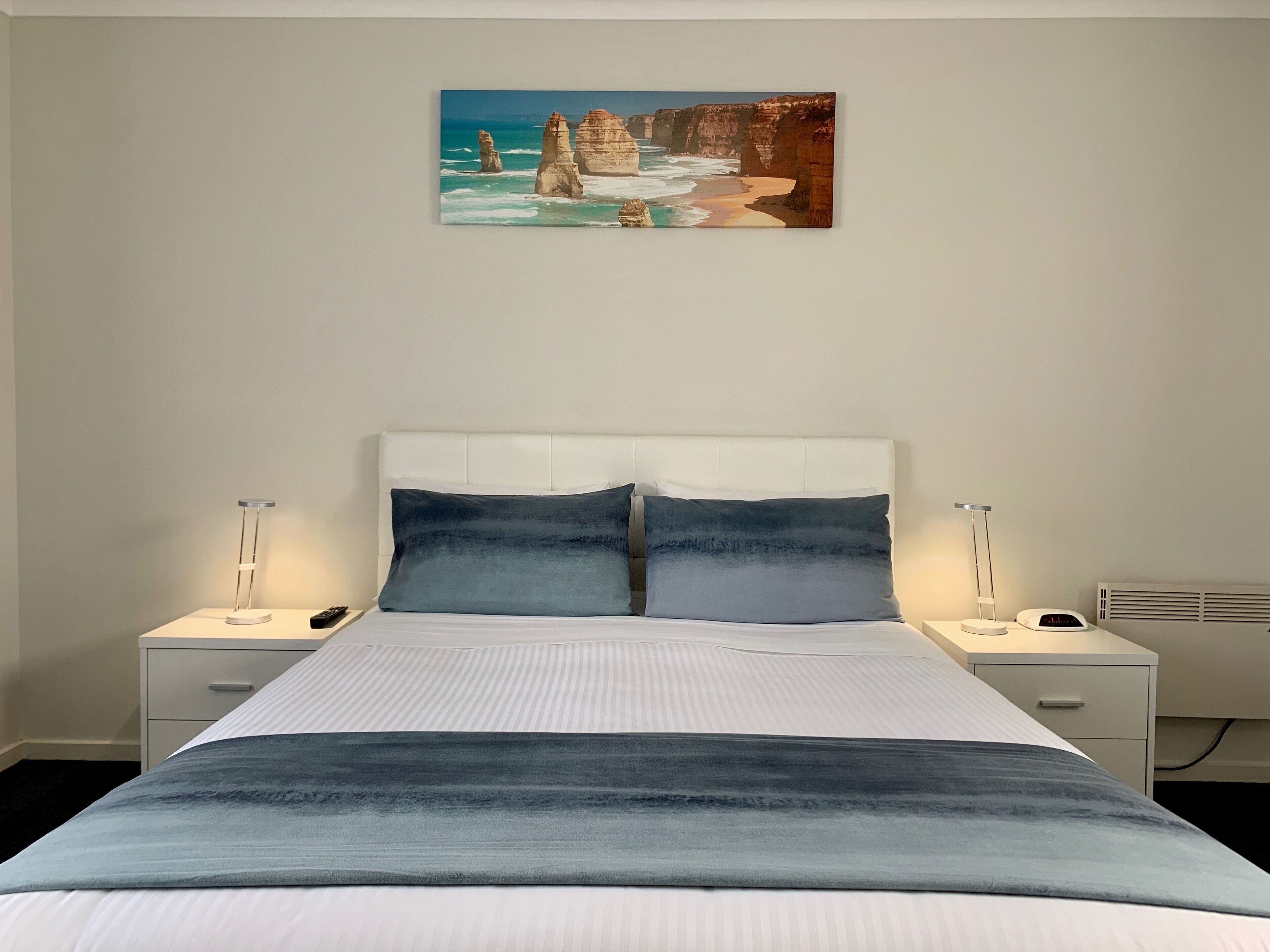 Apartamento, 2 quartos, vista para o oceano | Cortinas blackout, ferros/tábuas de passar roupa, berços (sobretaxa)