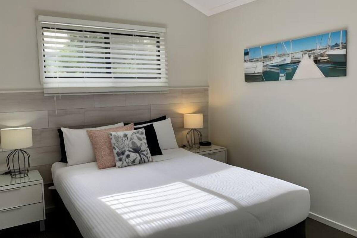 Blackout curtains, iron/ironing board, cots/infant beds, free WiFi