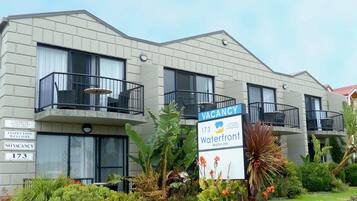 Majoituspaikan julkisivu