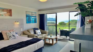 Deluxe Room, Jetted Tub, Ocean View (Not suitable for children) | 2 bedrooms, blackout drapes, iron/ironing board, cribs/infant beds