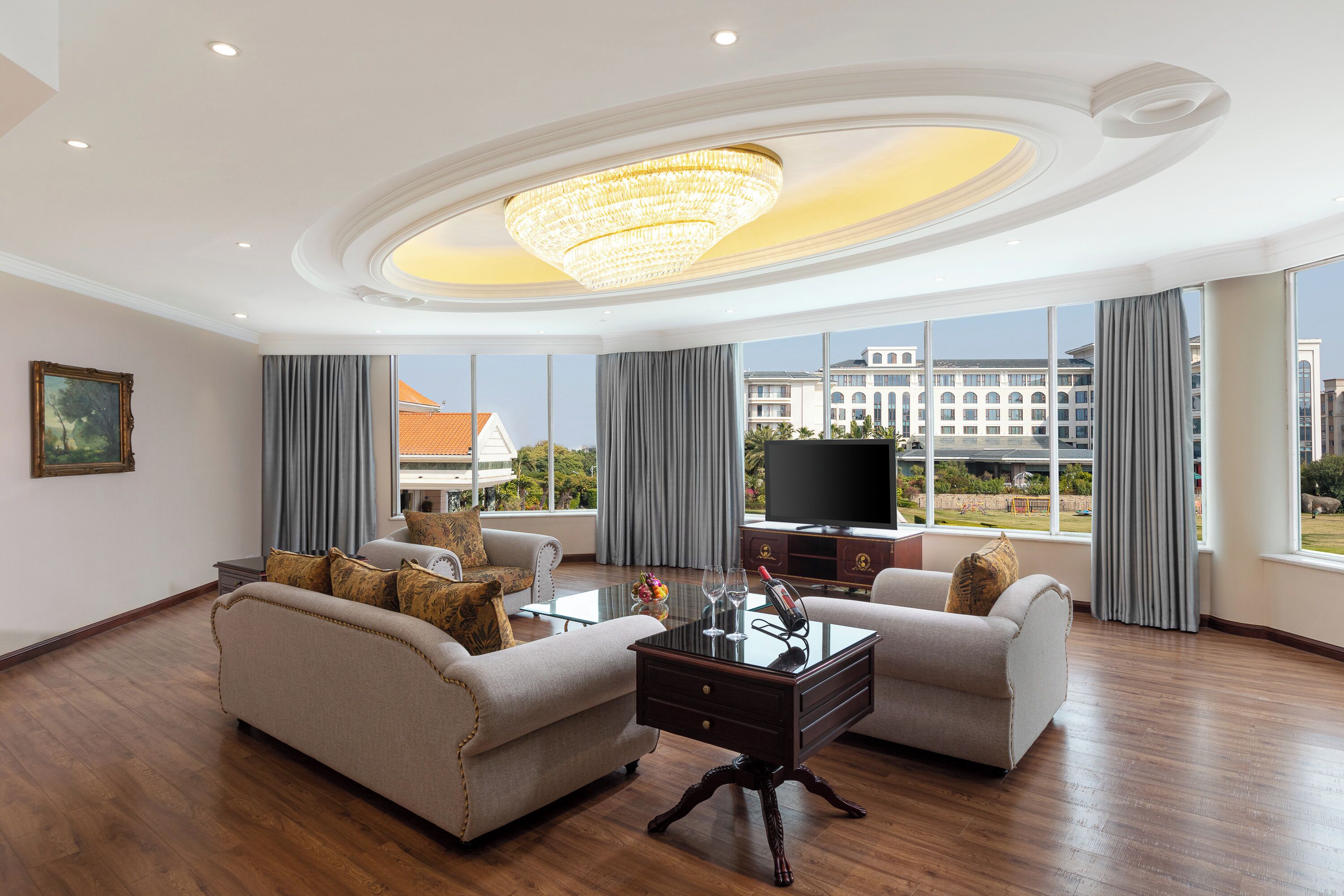 European Villa | Living area | TV