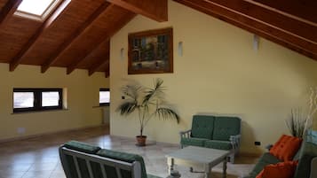 Sala de estar en el lobby