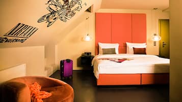 Deluxe Double Room | Premium bedding, in-room safe, individually decorated