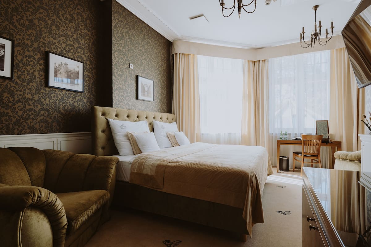 Habitación Deluxe doble | 2 dormitorios, ropa de cama de alta calidad, colchones viscoelásticos
