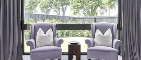 Vue sur le jardin