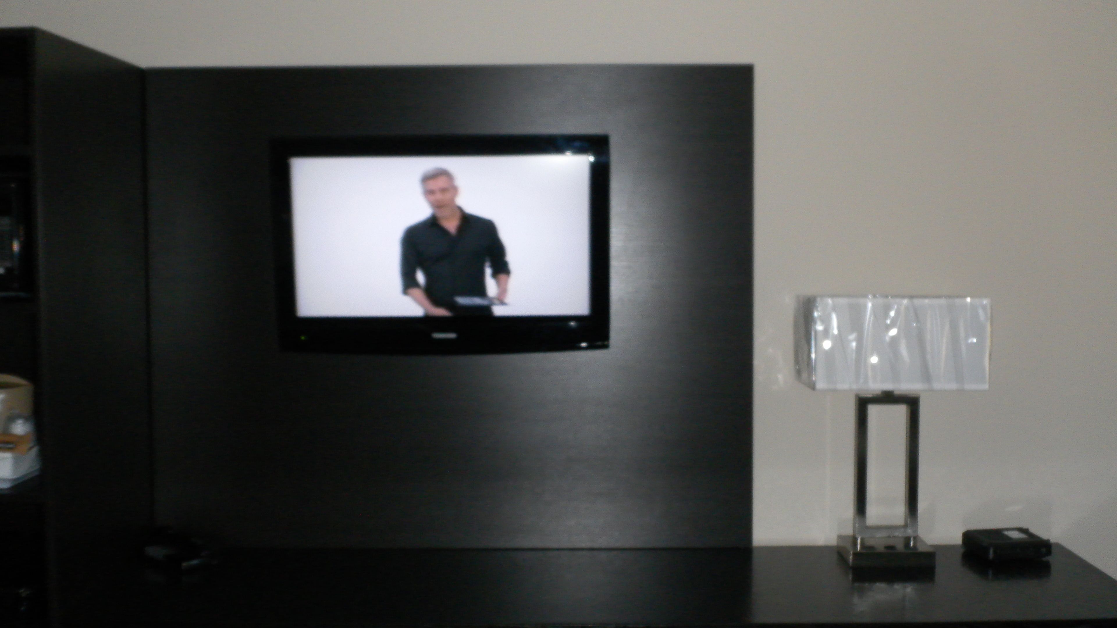 double room, 2 queen beds | living area | flat-screen tv