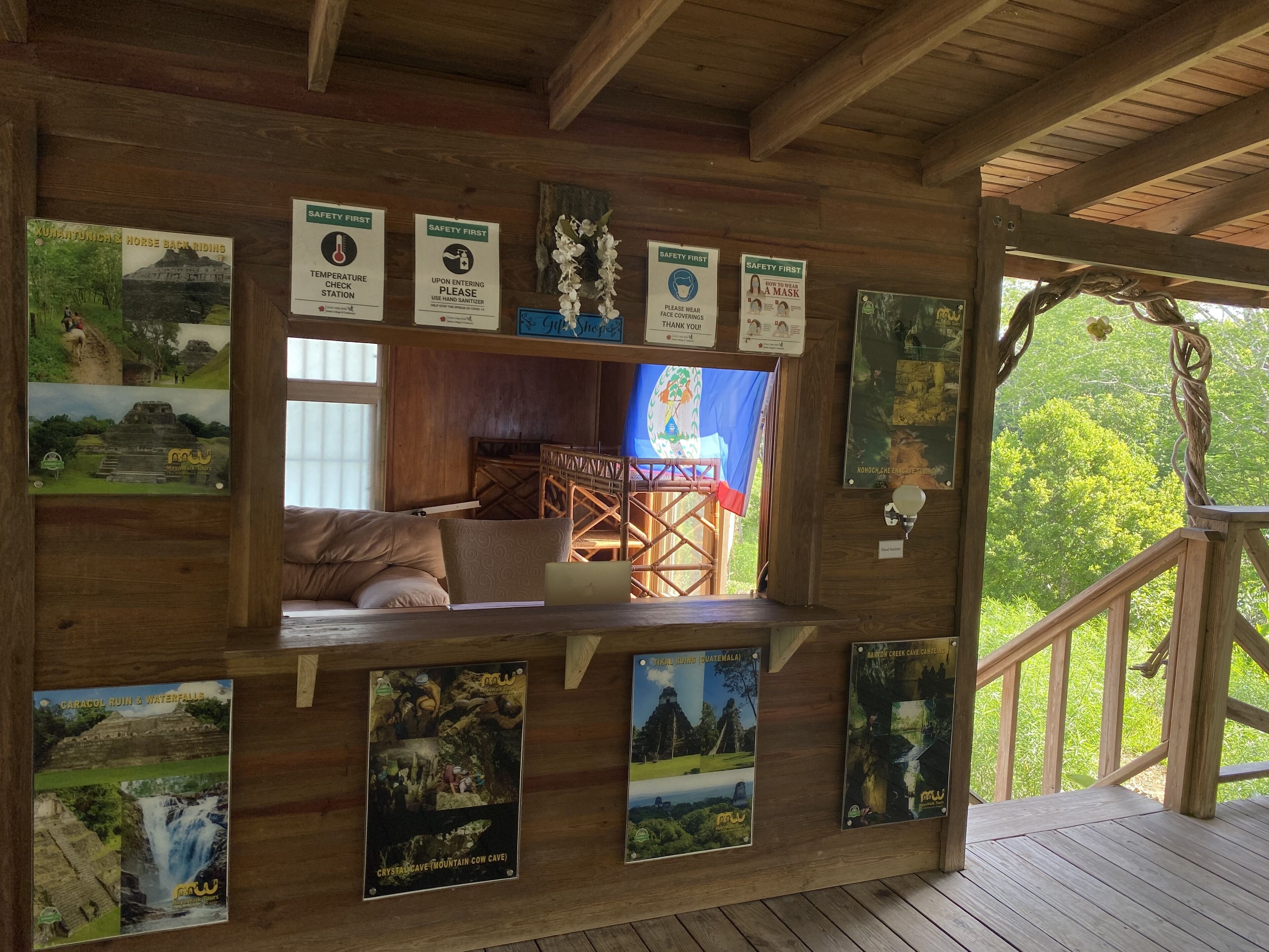 check-in/check-out kiosk