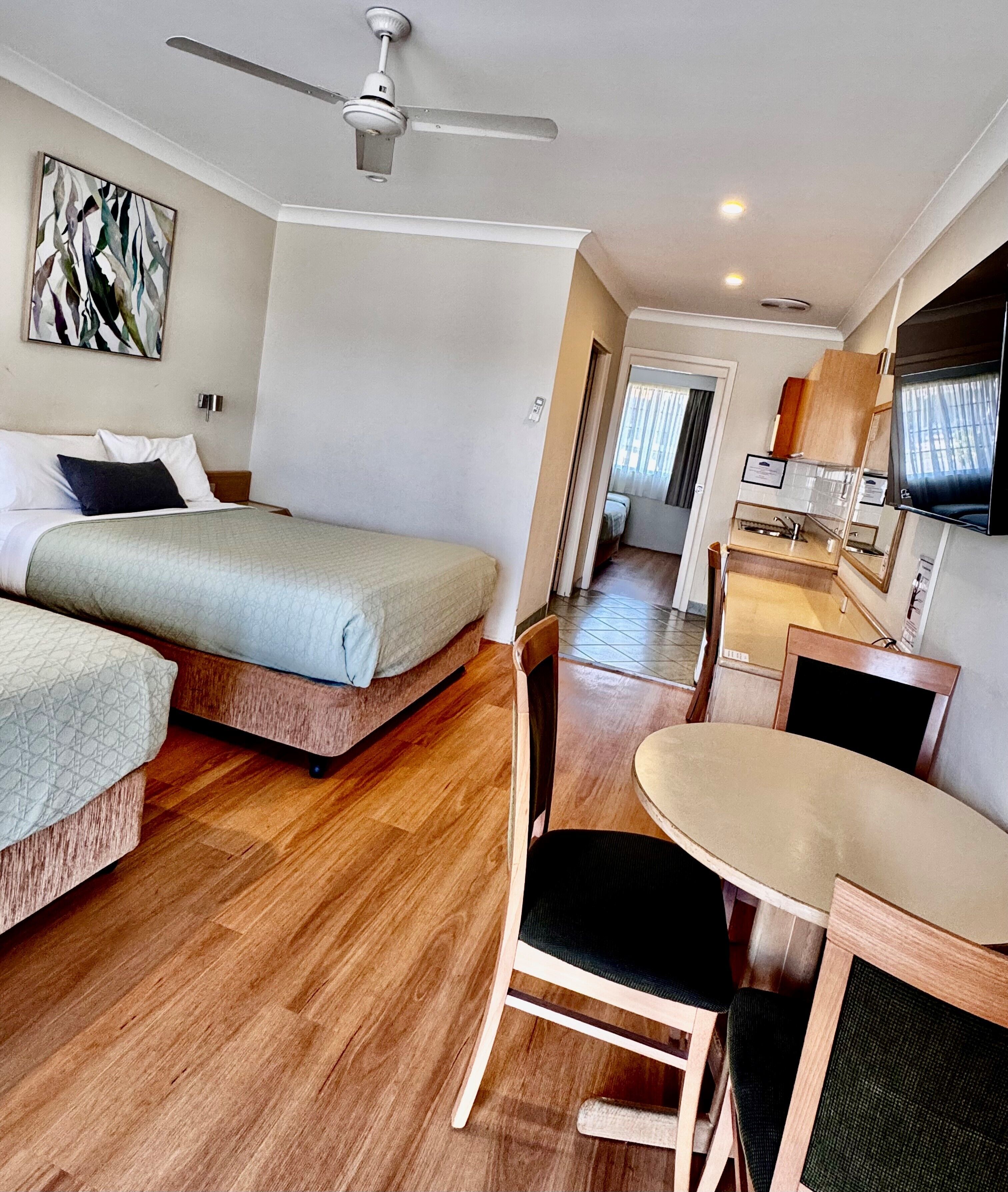 Family Suite, 2 Bedrooms, Non Smoking (Family QD2S) | Minibar, desk, laptop workspace, blackout curtains