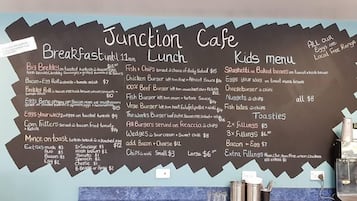 Daily cooked-to-order breakfast for a fee