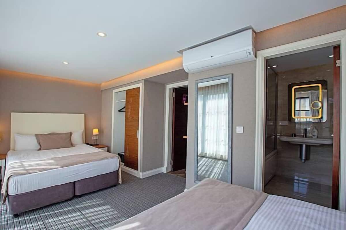 Minibar, in-room safe, blackout drapes, soundproofing