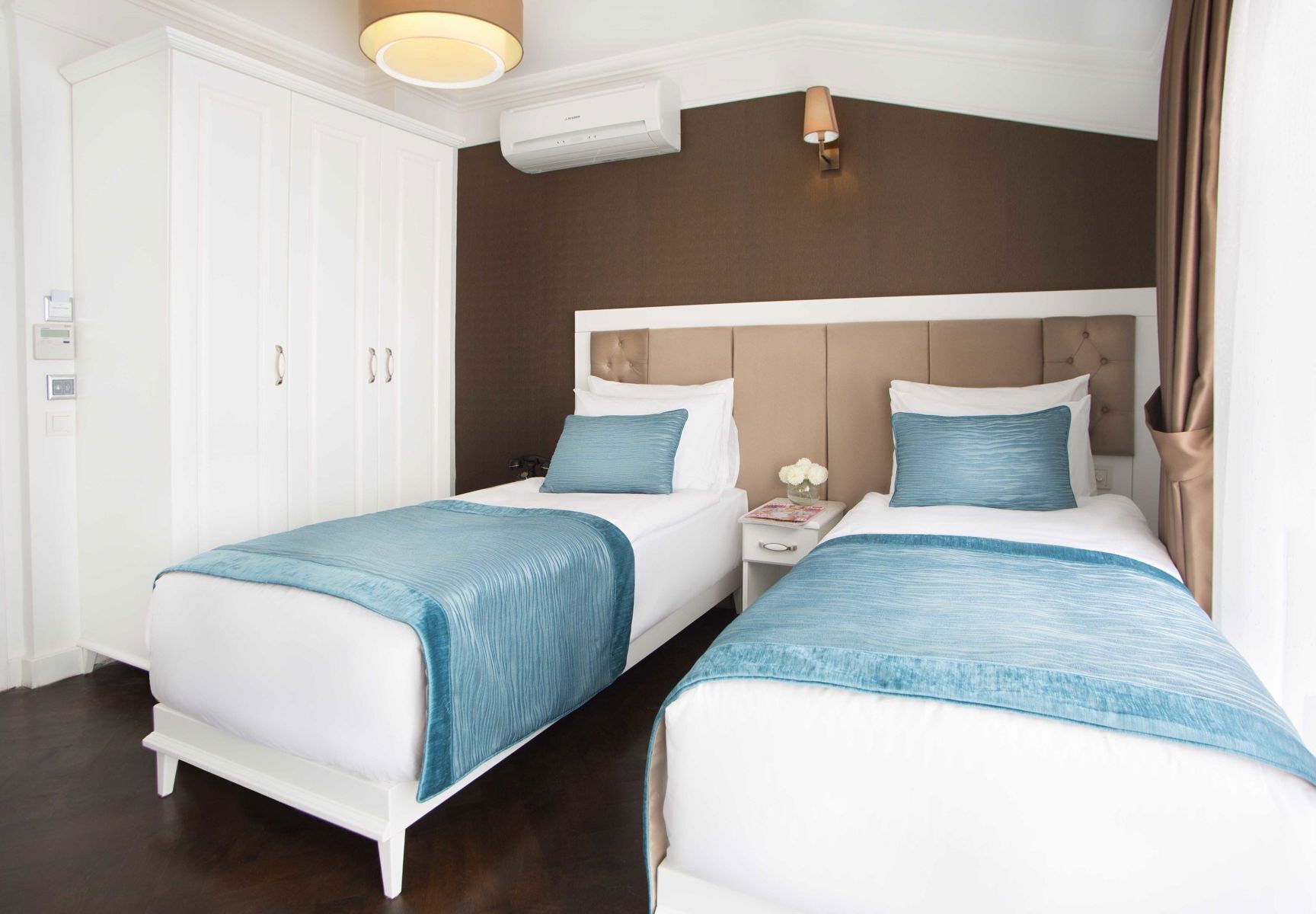 Minibar, in-room safe, blackout drapes, soundproofing