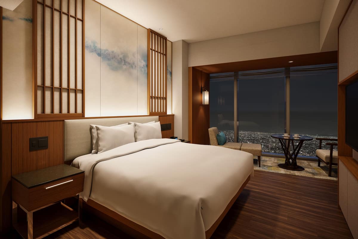 Rom – superior, 1 kingsize-seng, Club Lounge-tilgang | Dundyner, minibar, safe på rommet og skrivebord