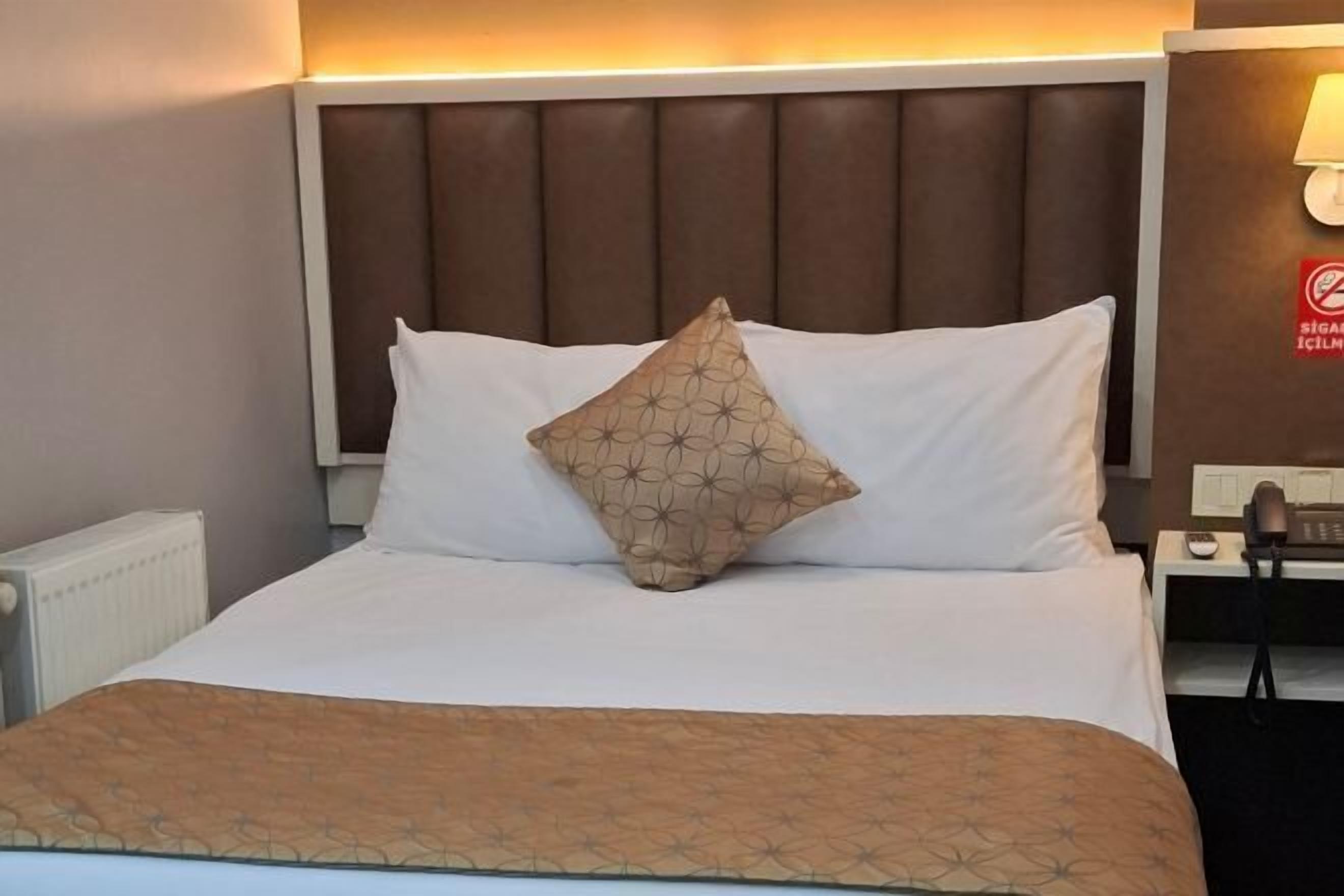 高級寢具、迷你吧、客房內保險箱、免費無線上網