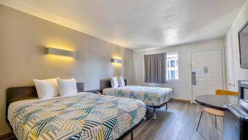 Free WiFi, bed sheets