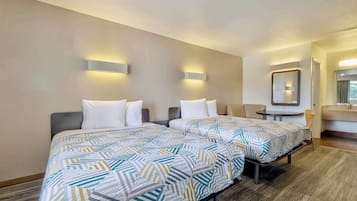 Wi-Fi de cortesia, roupa de cama