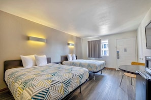 Free WiFi, bed sheets