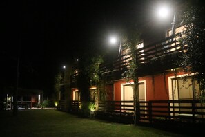 Front of property – evening/night