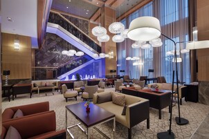 Zona de estar del vestíbulo