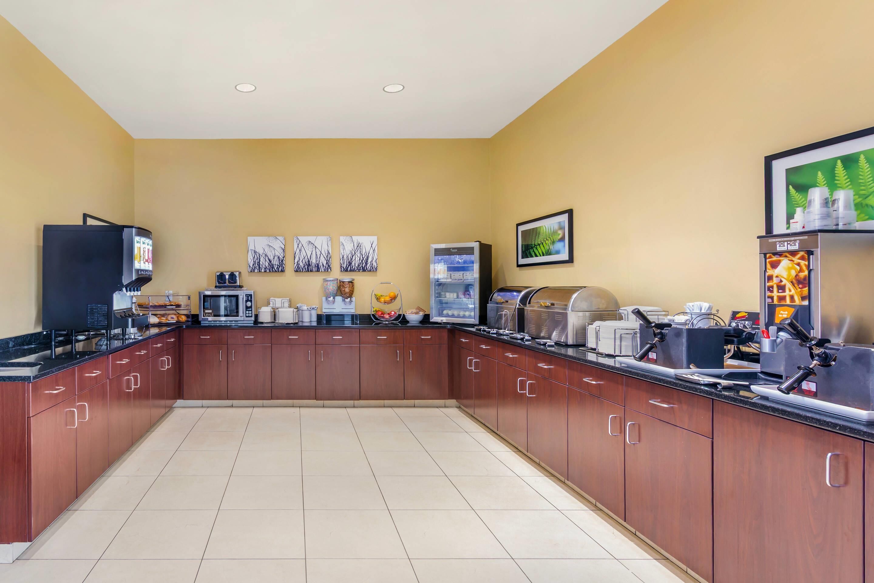 Breakfast area