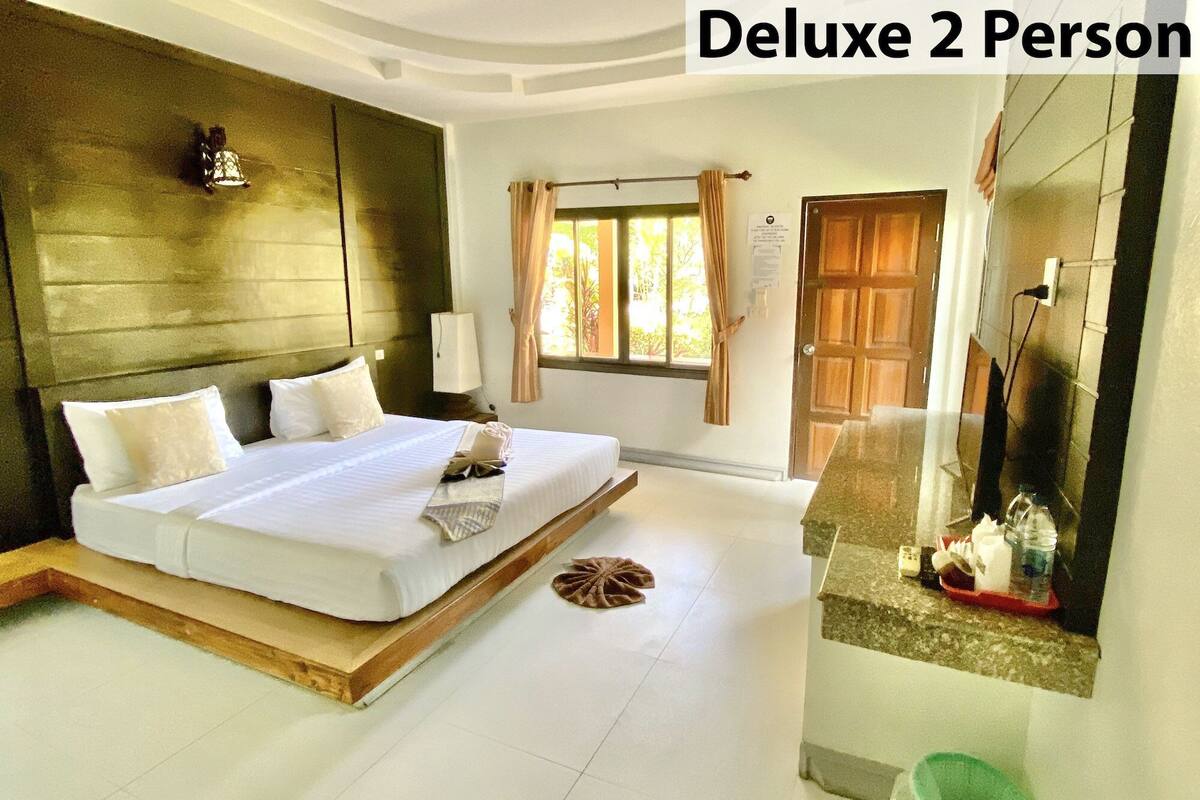 Deluxe Bungalow (for 2 guests) | Peti besi dalam bilik, Wi-fi percuma