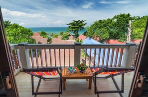 Deluxe Seaview ( Third Floor) | Terrace/patio - Lanta Miami Resort (Ko Lanta)