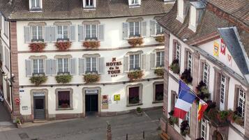 Façade de l’hébergement