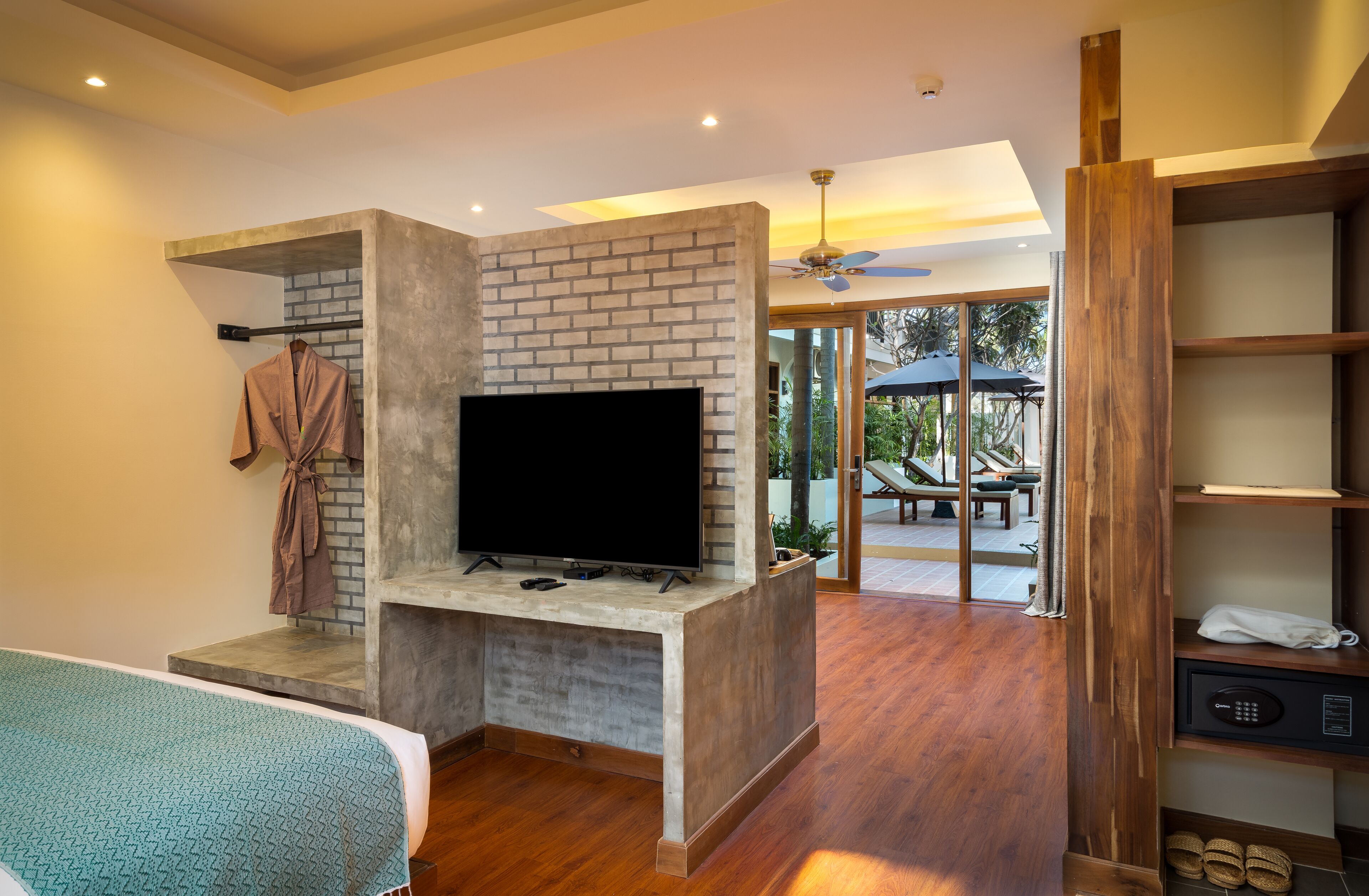 Habitación familiar, vista al jardín | Vista desde la habitación