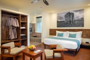 Suite estudio | Ropa de cama de alta calidad y minibar 
