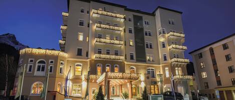 Voorkant van accommodatie