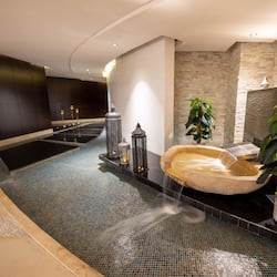 Couples treatment room(s), sauna, hot tub, steam room, body treatments