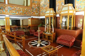 Sala de estar en el lobby