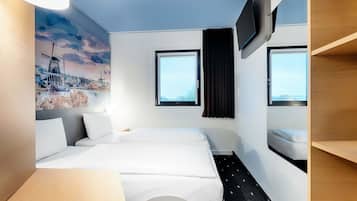 Tomannsrom | Allergitestet sengetøy, skrivebord, wi-fi (inkludert) og sengetøy