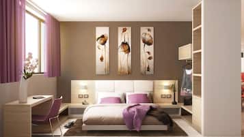 Premium bedding, minibar, in-room safe, individually decorated