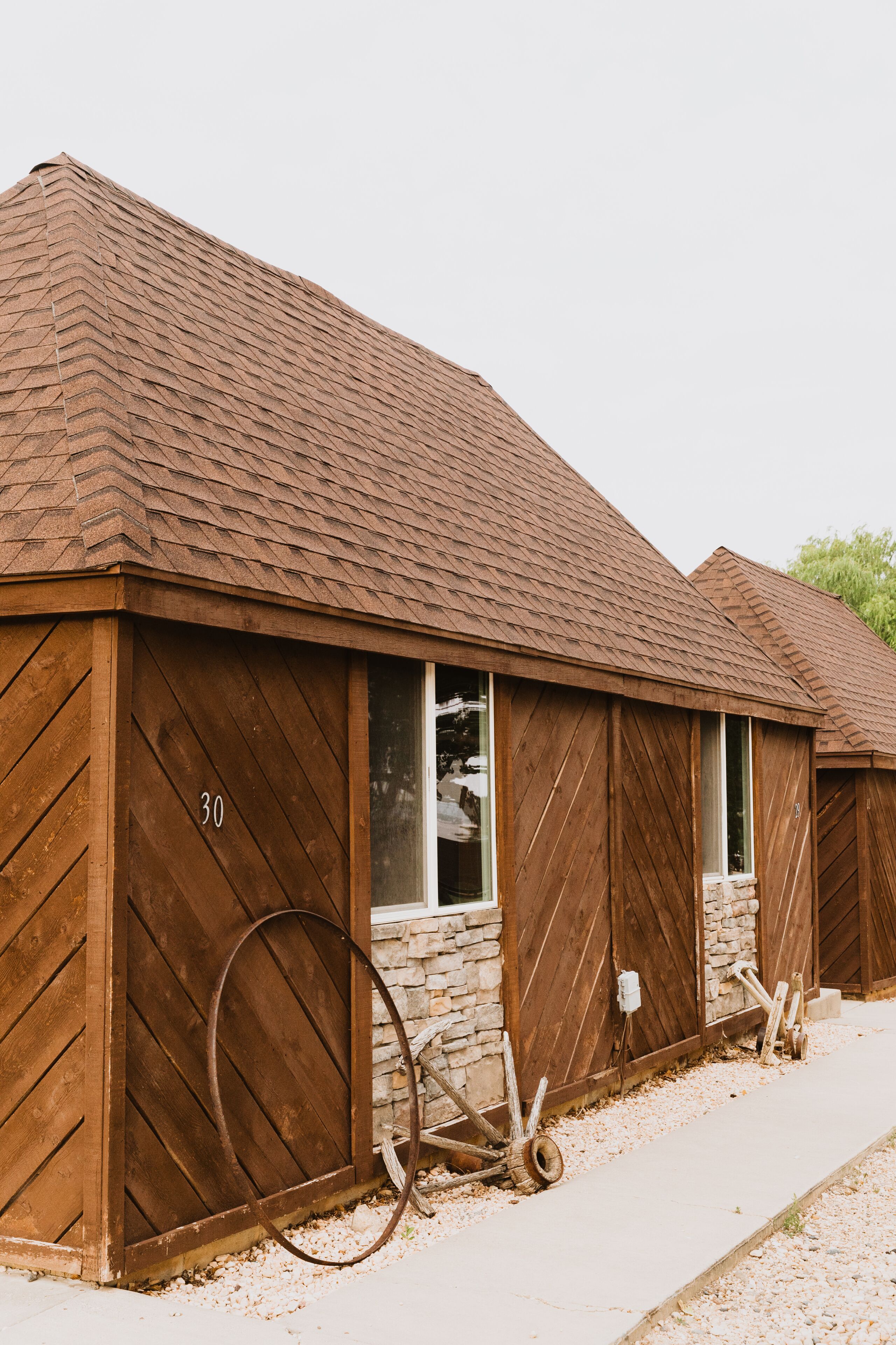 Facciata della struttura