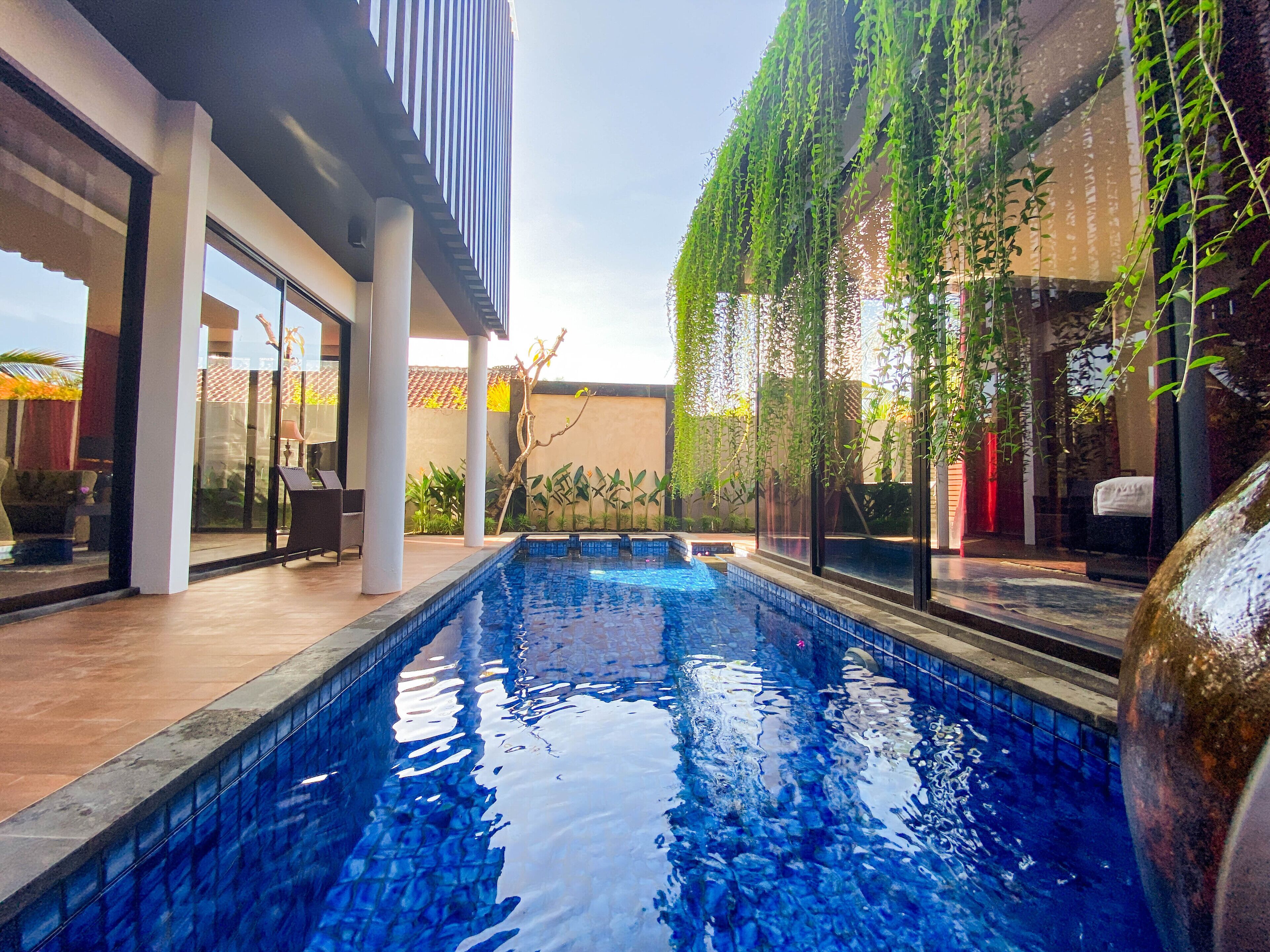 Three Bedroom Residence Private Pool | Select Comfort beds, in-room safe, desk, soundproofing