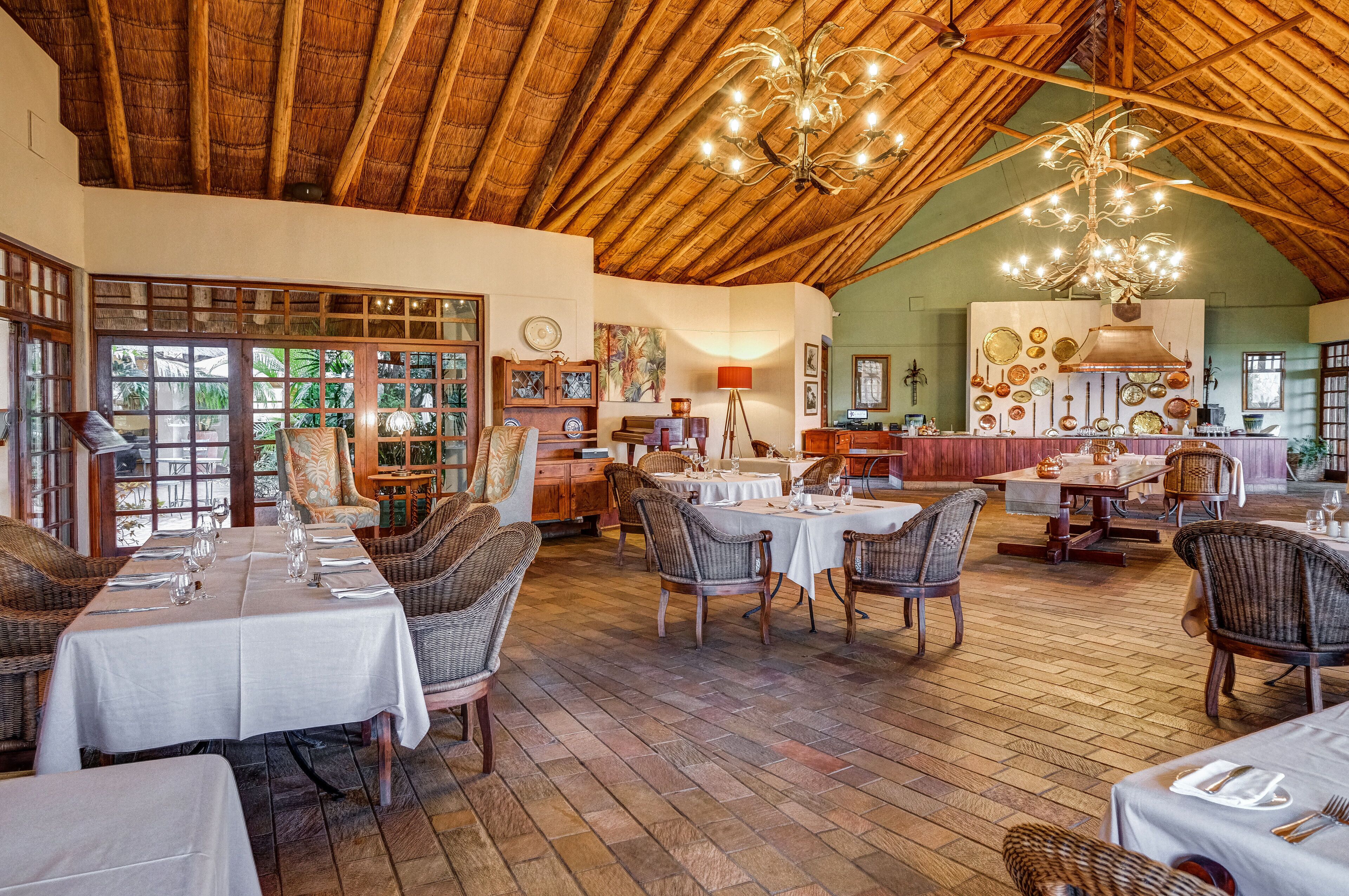 breakfast, lunch served; modern european cuisine, al fresco dining