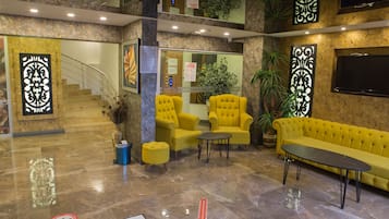 Sala de estar en el lobby