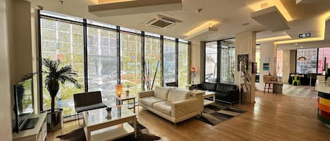 Lobby sitting area