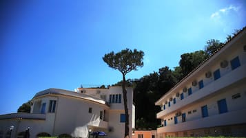 Fassade der Unterkunft