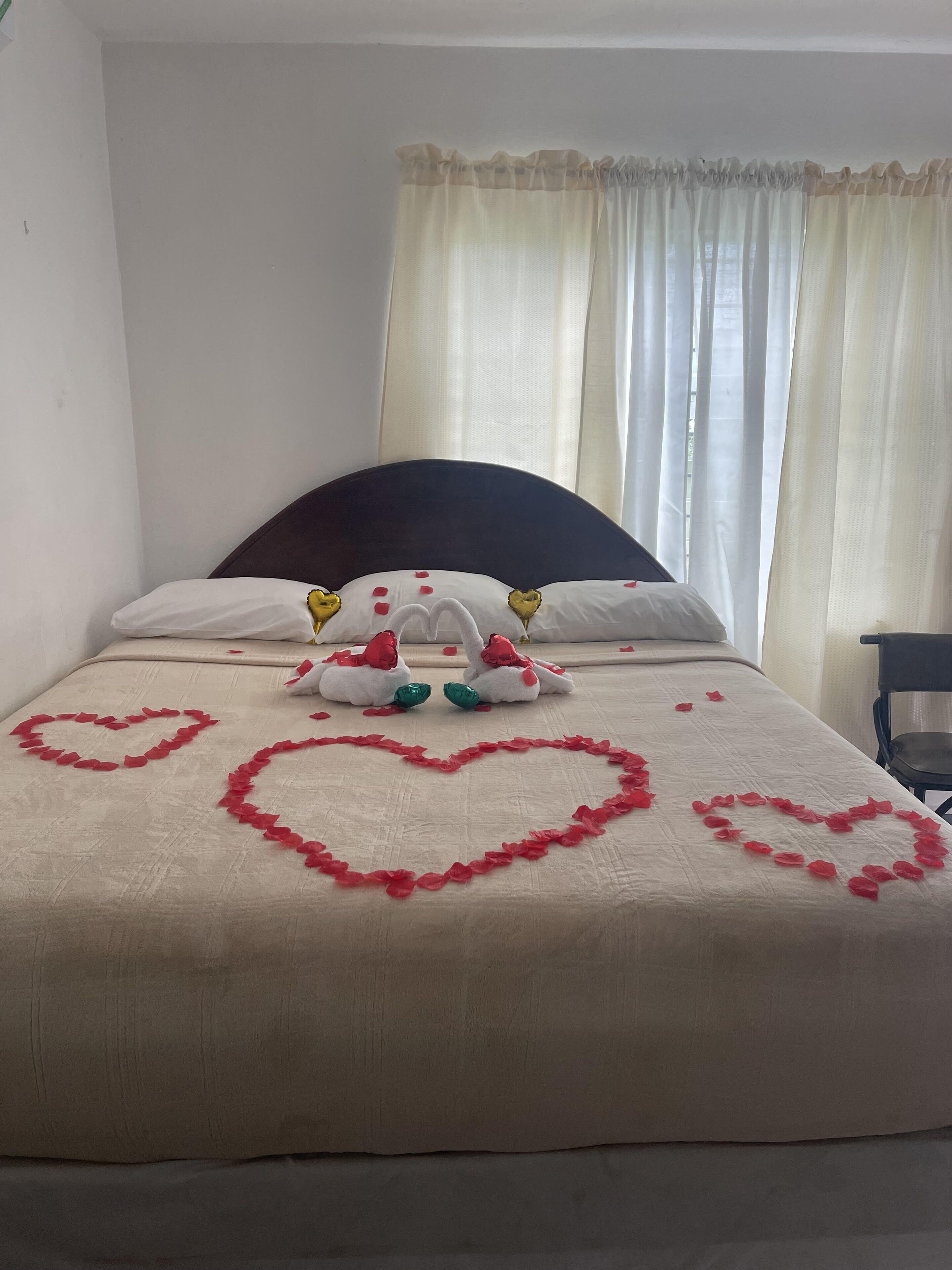 individually decorated, individually furnished, iron/ironing board