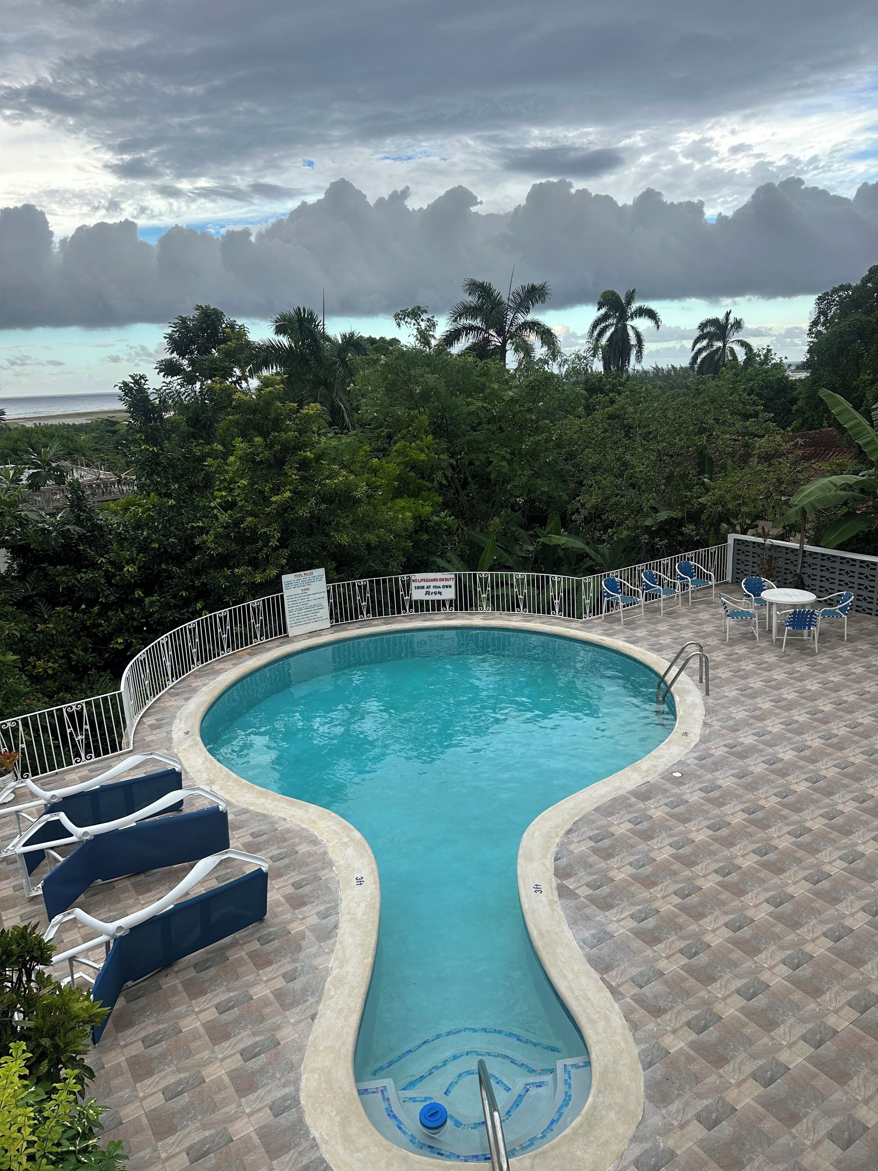 Alberca al aire libre 