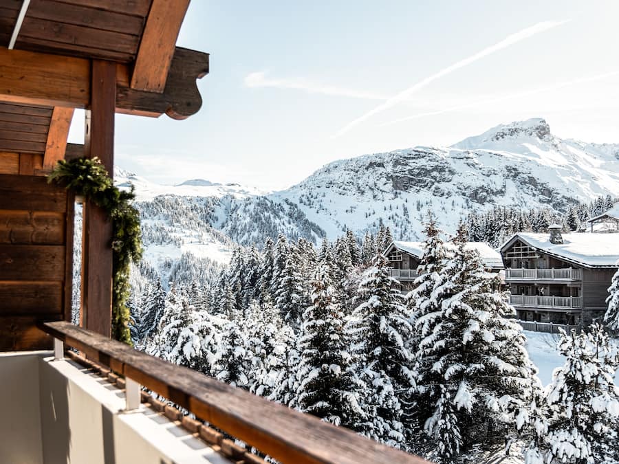 Vue depuis le balcon