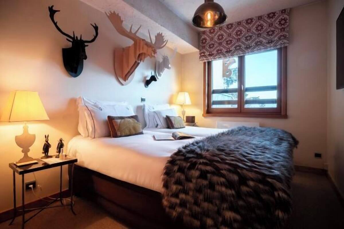 2 chambres, literie de qualité supérieure, minibar