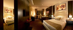 Suite, 1 King Bed, Pool View | Minibar, in-room safe, desk, iron/ironing board - Golden Tulip Bhiwadi (Tijara)