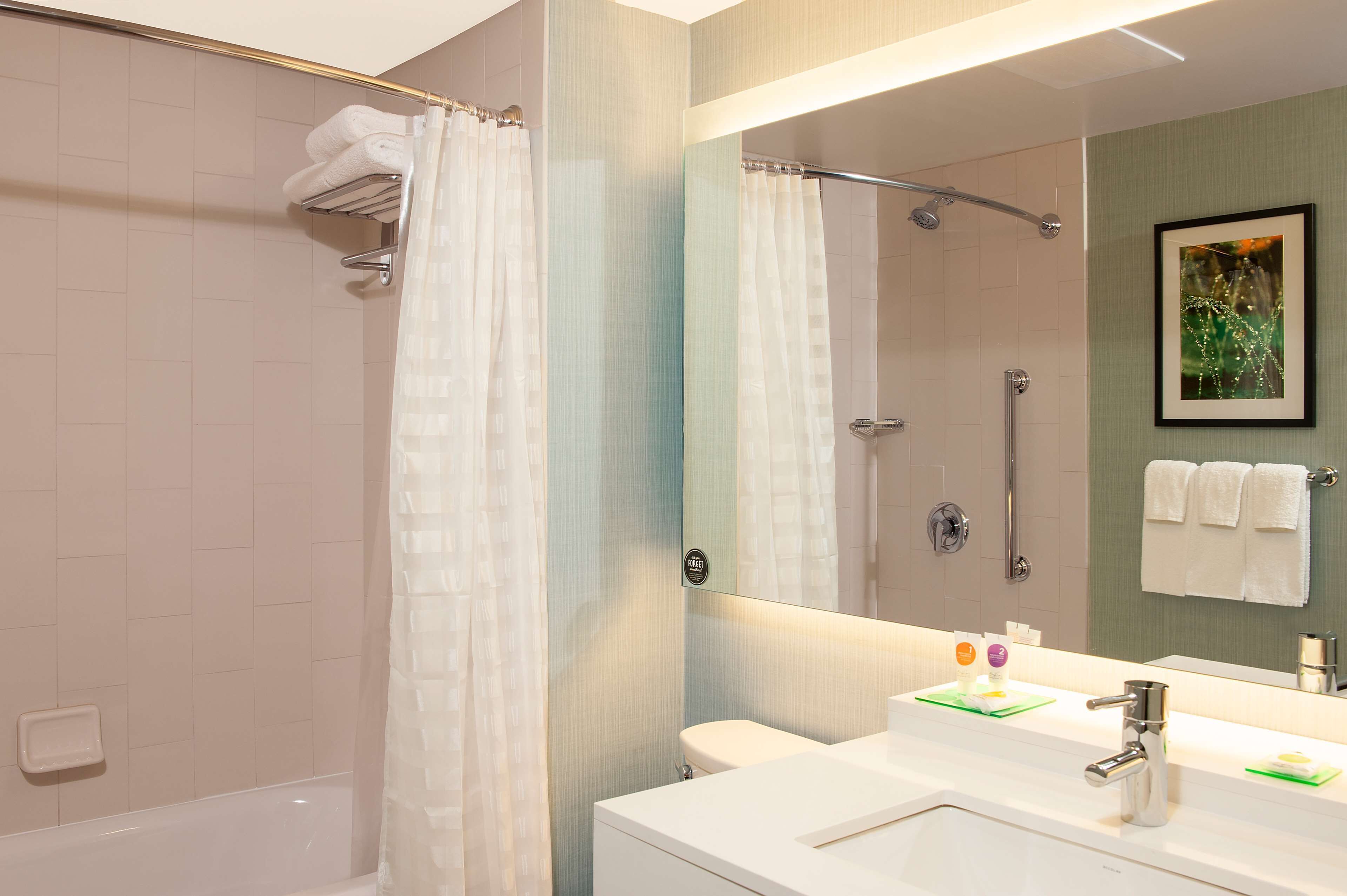 room, 2 queen beds, accessible, bathtub | bathroom | designer toiletries, hair dryer, towels, soap
