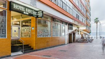 Voorkant van accommodatie