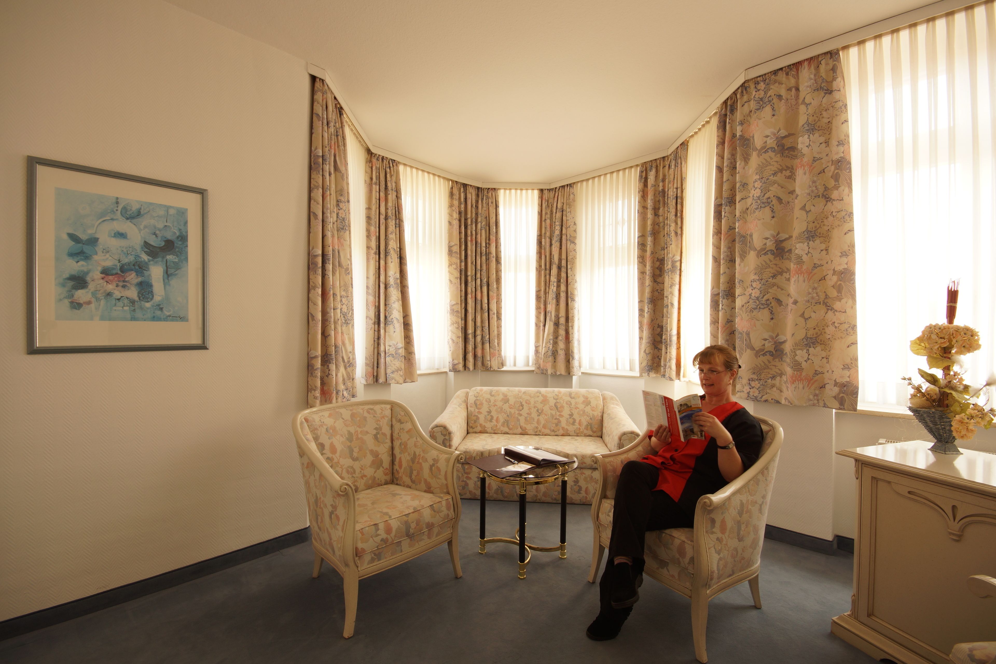 deluxe double room | view from room